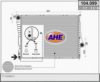AHE 104.099 Radiator, engine cooling
